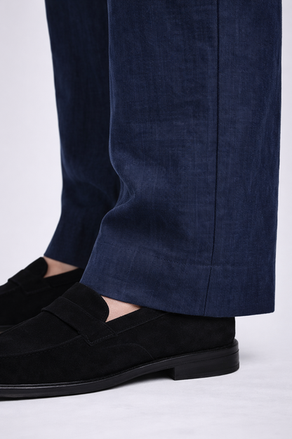 Men's Linen Relaxed Trousers