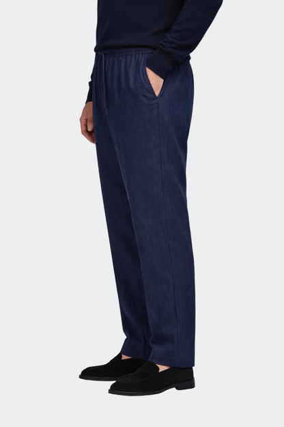 Men's Linen Relaxed Trousers