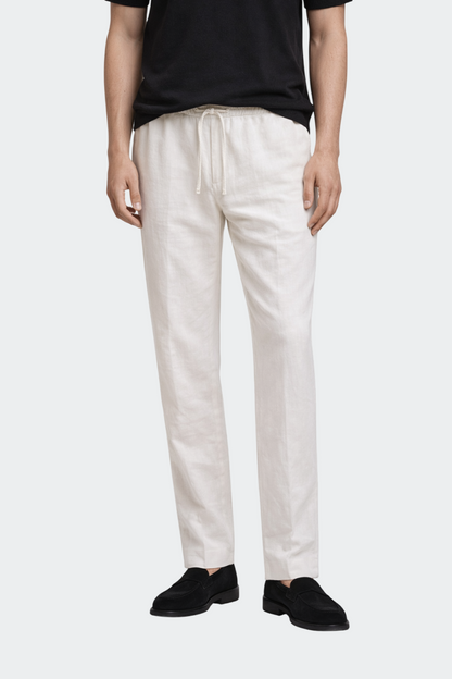 Men's Linen Relaxed Trousers