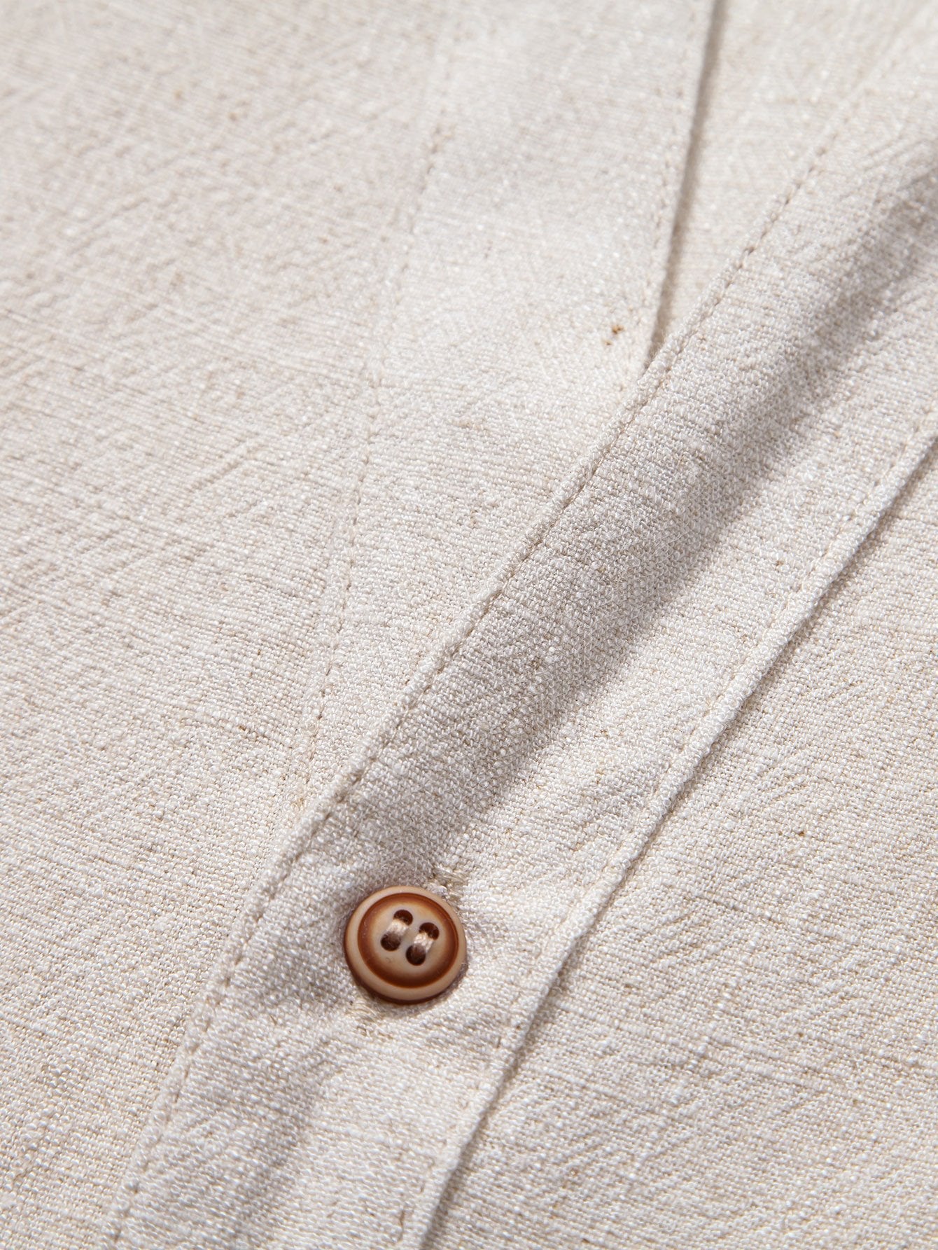 Men's Linen Short Sleeve Shirt