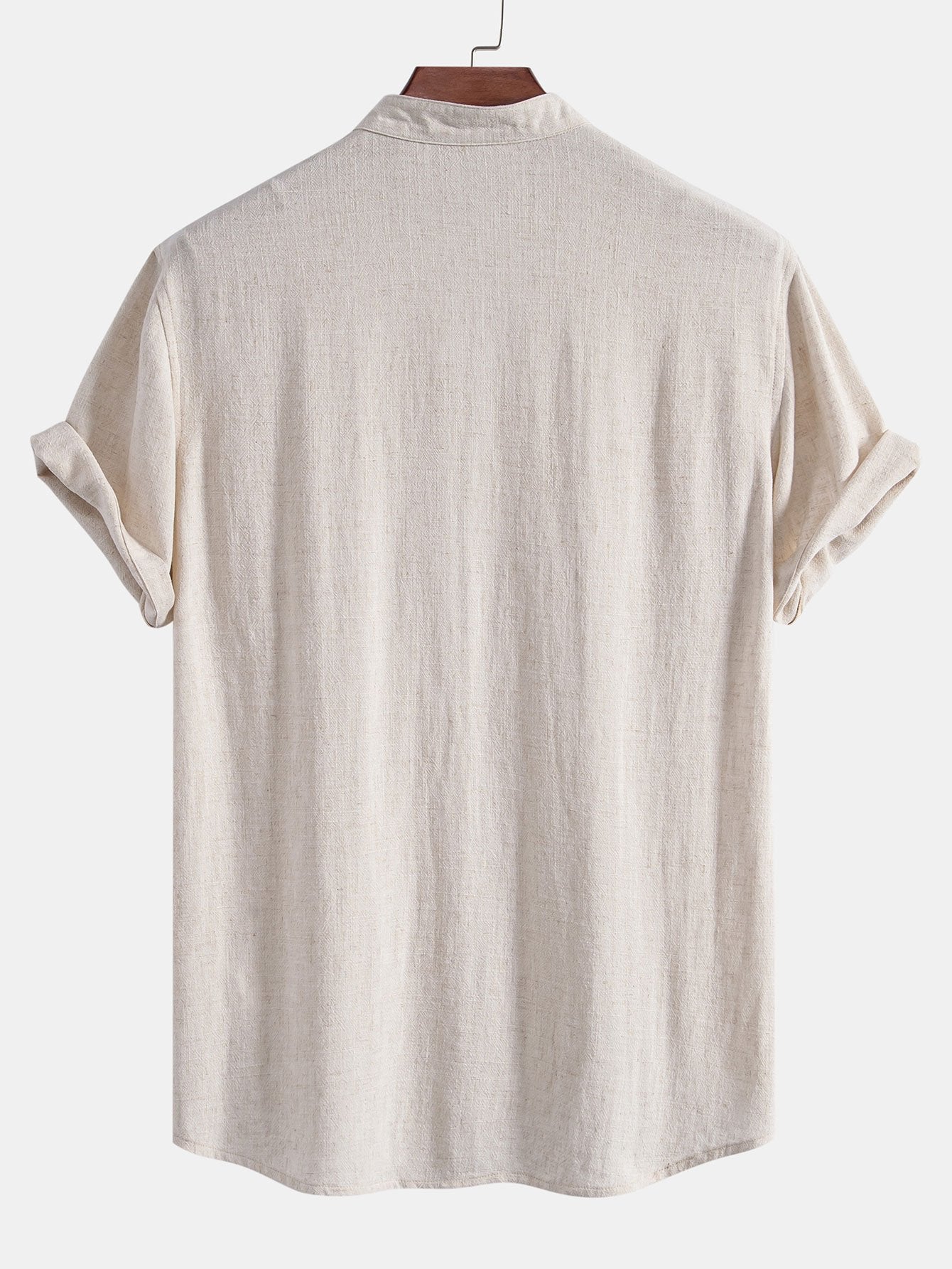 Men's Linen Short Sleeve Shirt