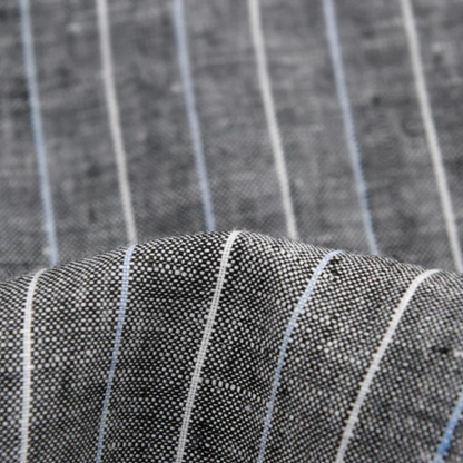 Men's Linen Straight-Leg Trousers