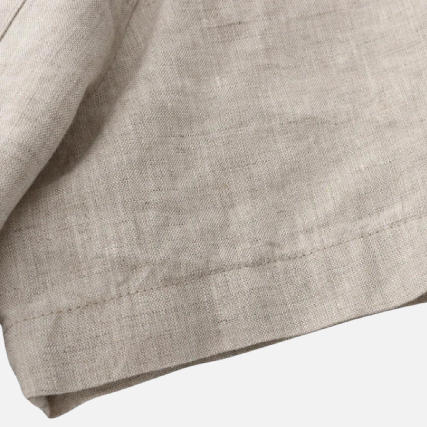 Men's Linen Style Short Sleeve Shirt