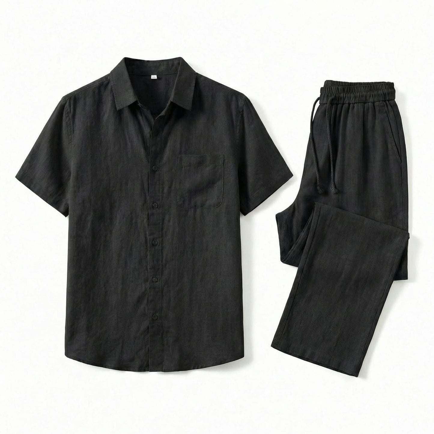 Men's Linen Summer 2-Piece Set