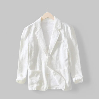 Men's Linen Summer Blazer Jacket