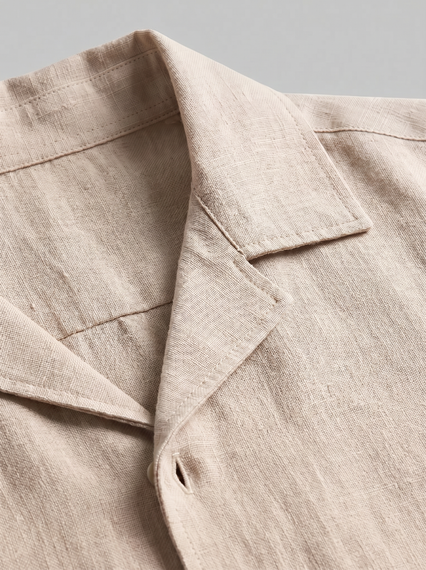 Men's Linen Summer Shirt and Trouser Set