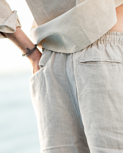 Men's Linen Summer Shorts