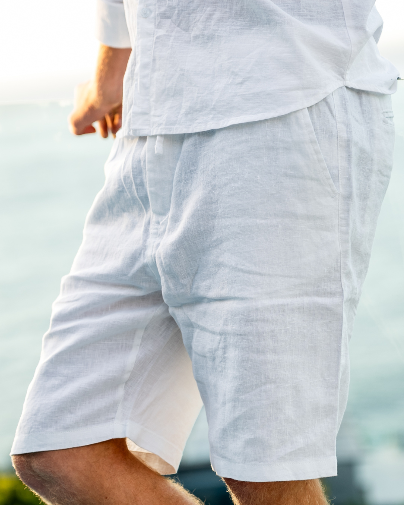 Men's Linen Summer Shorts