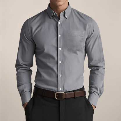 Men's Long Sleeve Button-Up Shirt