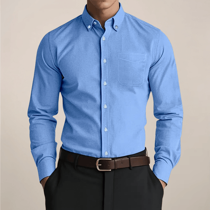 Men's Long Sleeve Button-Up Shirt