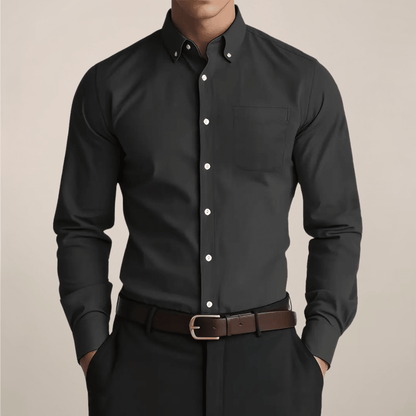 Men's Long Sleeve Button-Up Shirt