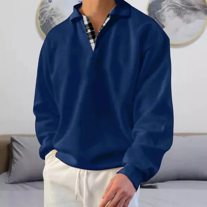 Men's Long Sleeve Knit Sweater