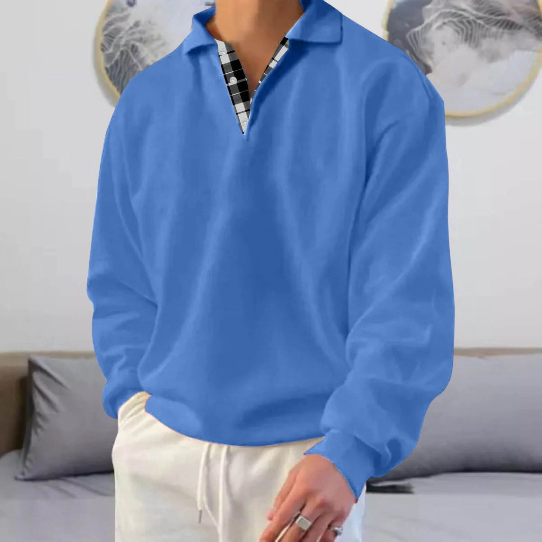 Men's Long Sleeve Knit Sweater