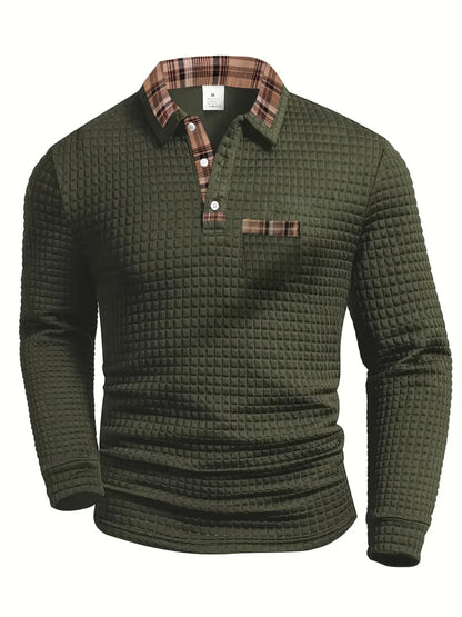 Men's Long Sleeve Polo Shirt