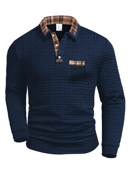 Men's Long Sleeve Polo Shirt