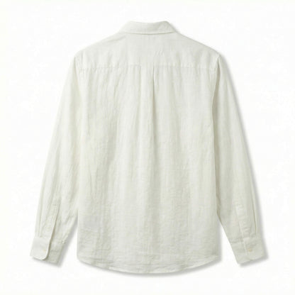 Men's Long-Sleeve Shirt with Chest Pocket