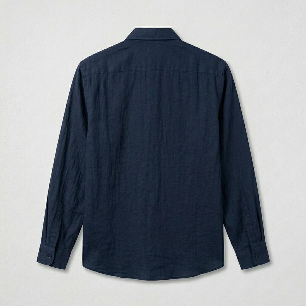 Men's Long-Sleeve Shirt with Chest Pocket