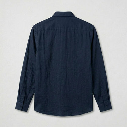 Men's Long-Sleeve Shirt with Chest Pocket