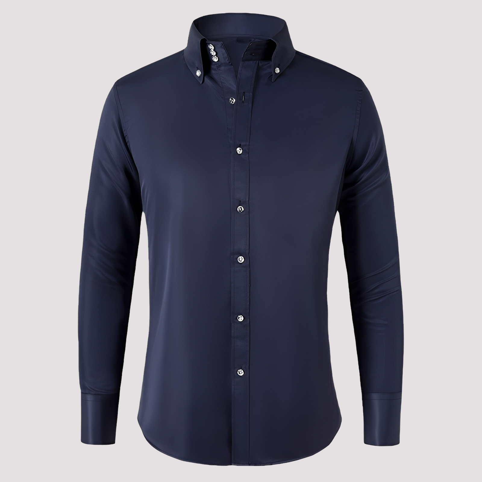 Men's Long-Sleeved Casual Shirt for Everyday Wear
