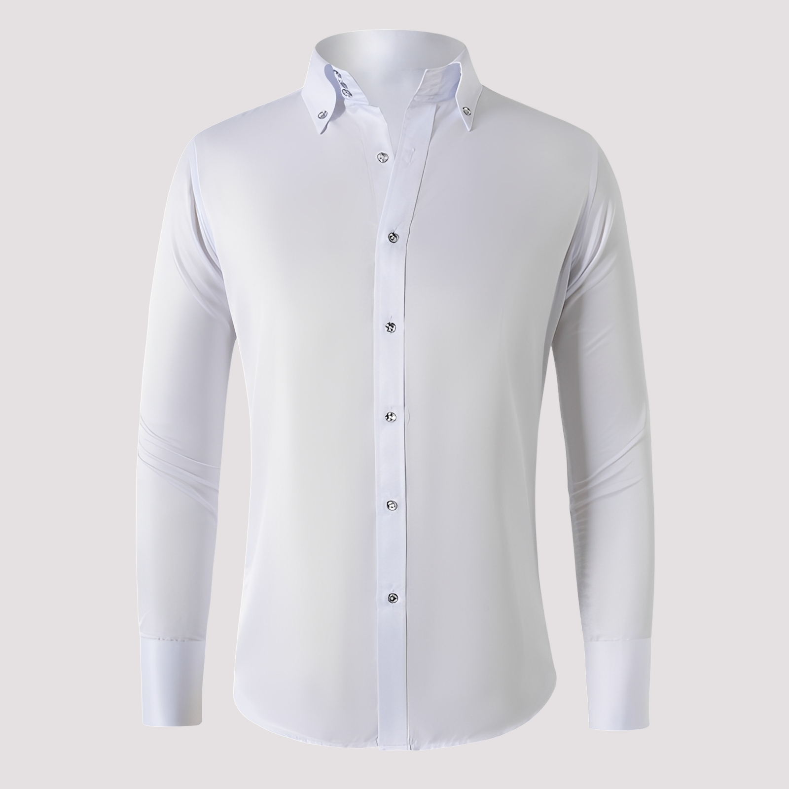 Men's Long-Sleeved Casual Shirt for Everyday Wear