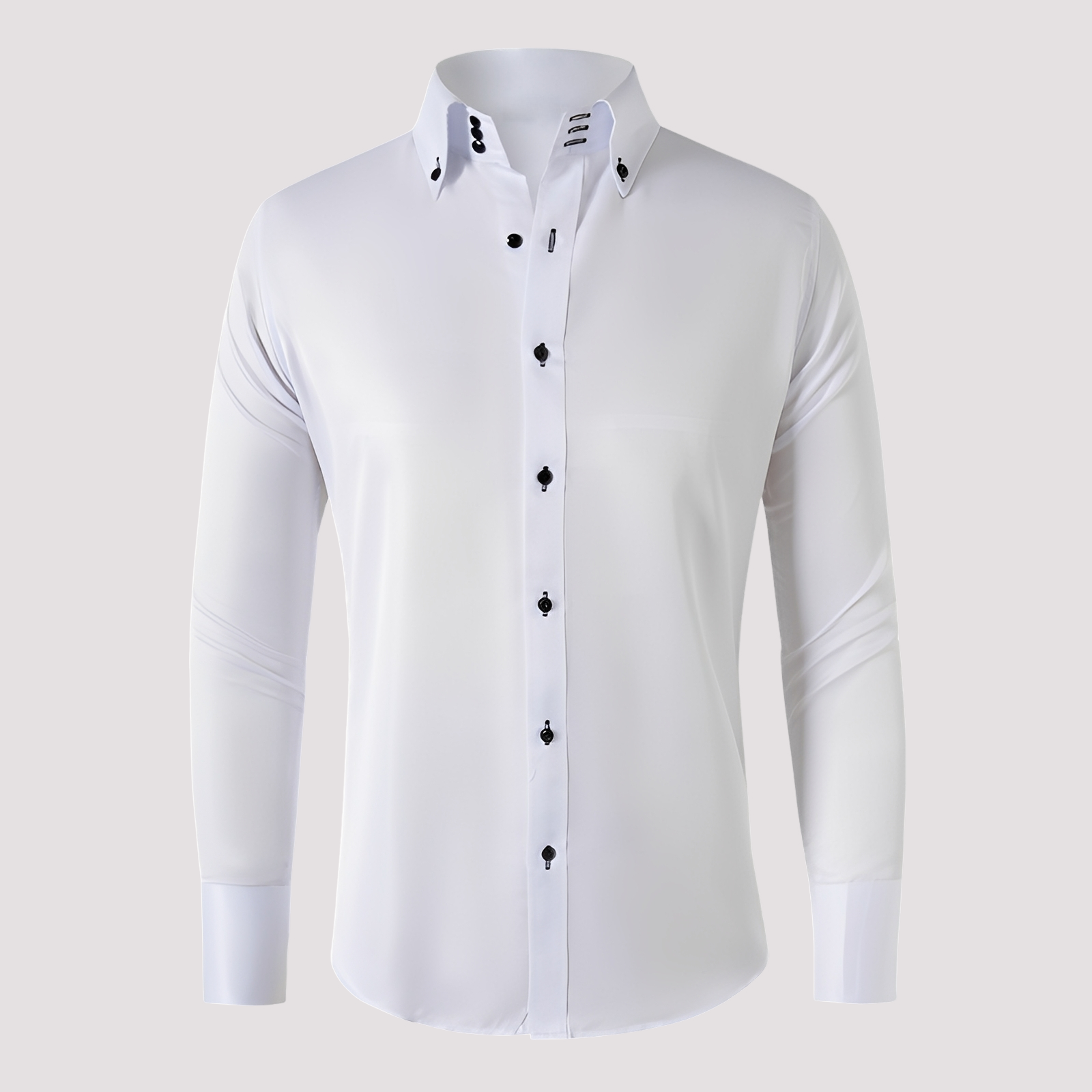 Men's Long-Sleeved Casual Shirt for Everyday Wear