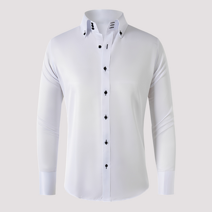 Men's Long-Sleeved Casual Shirt for Everyday Wear