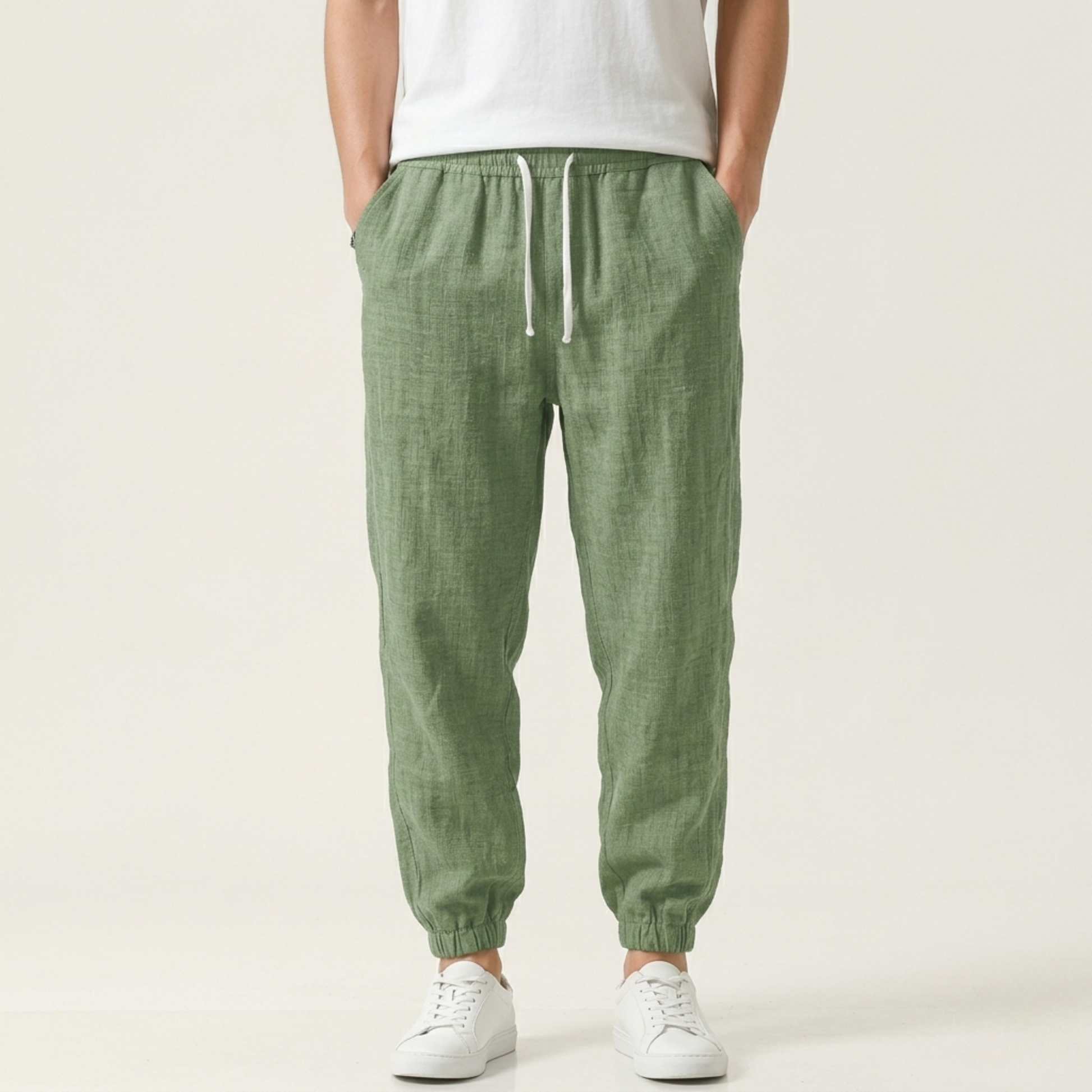 Men's Loose Fit Summer Trousers
