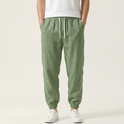 Men's Loose Fit Summer Trousers