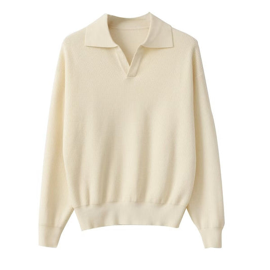 Men's Loose Long-Sleeved Shirt for Casual and Business Wear