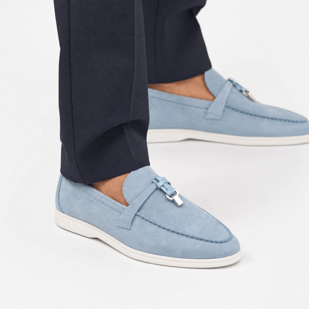 Men's Metallic Tassel Loafers