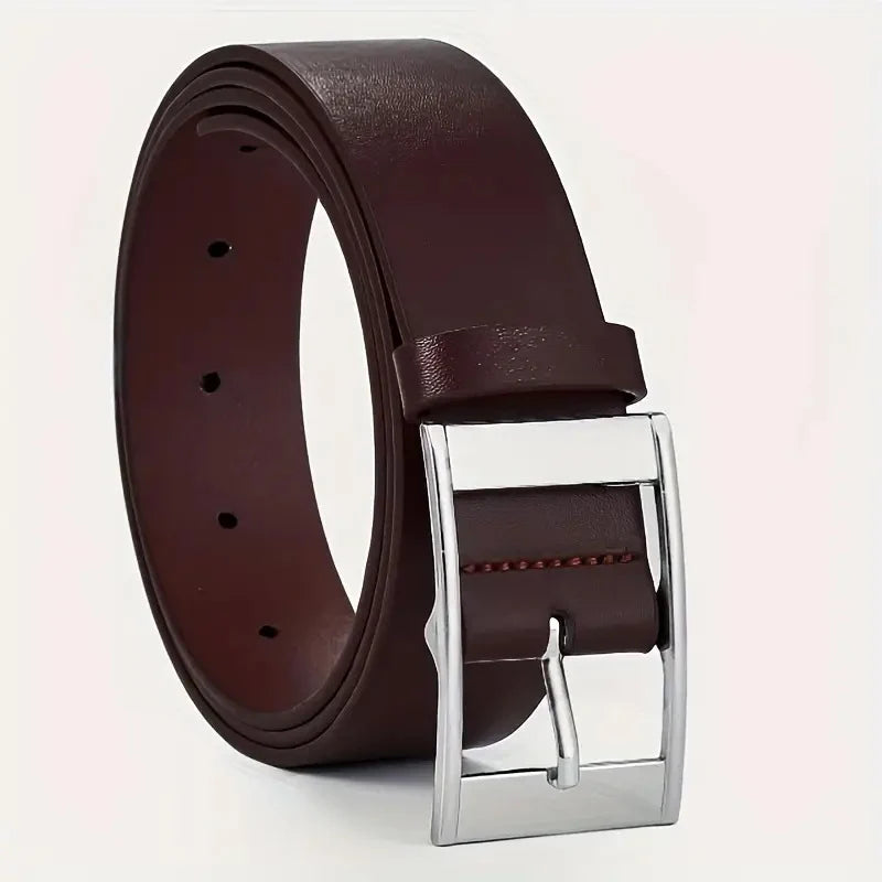 Men's Minimalist PU Leather Belt