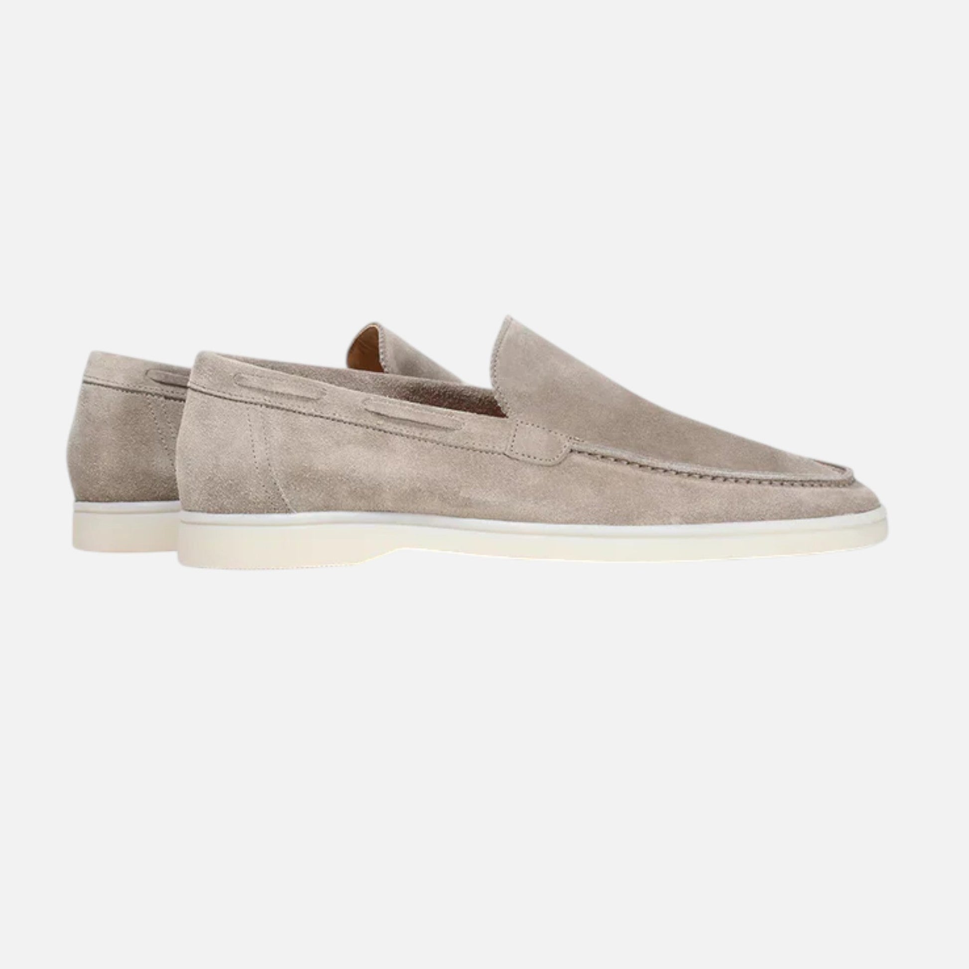 Men's Moccasin House Shoes - Faux Suede Comfort Moccasins