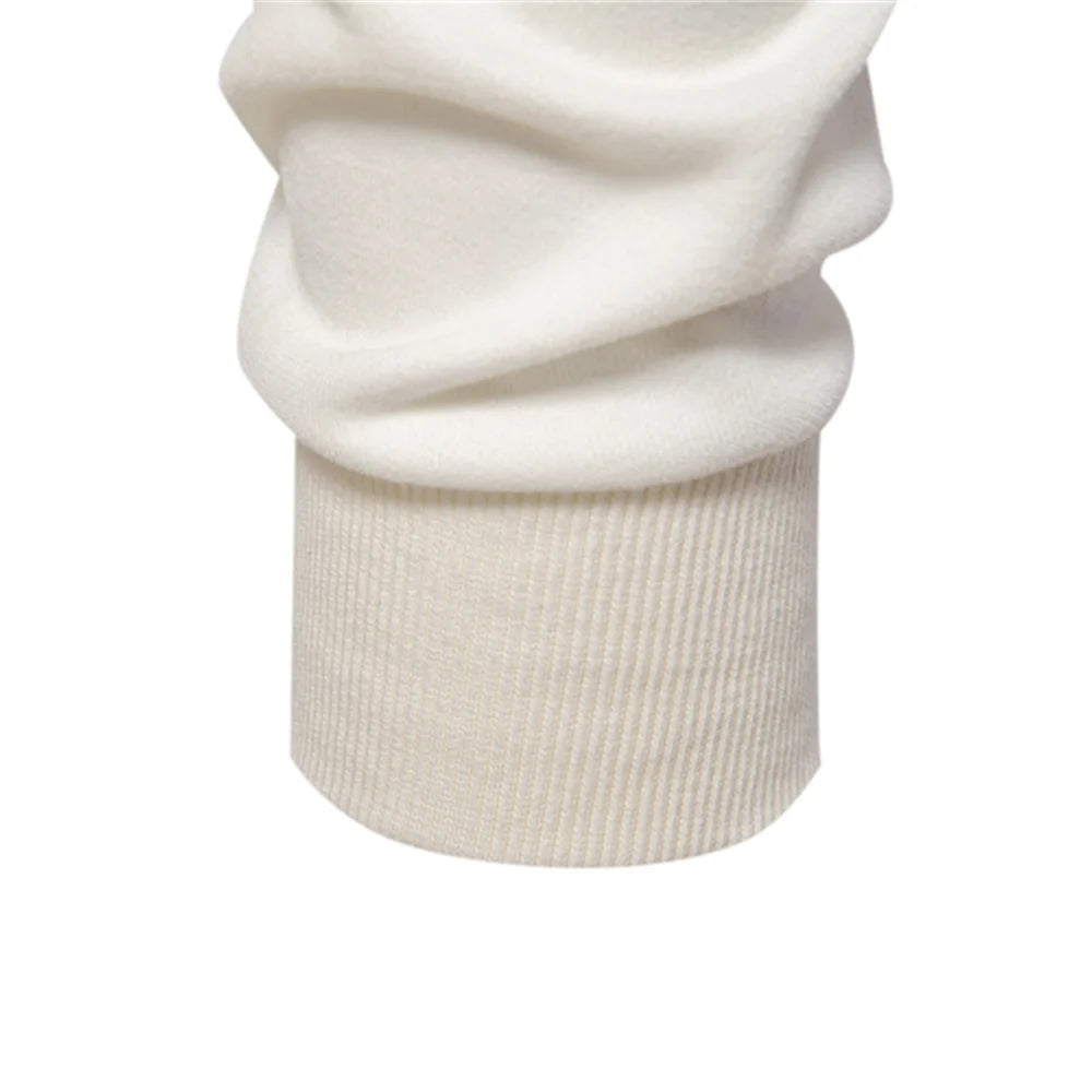 Men's Mock Neck Zip Sweater