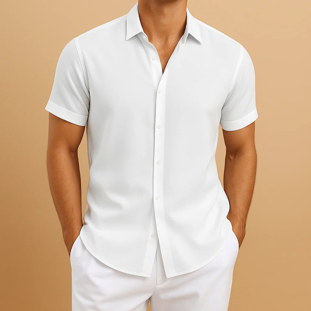 Men's Modern Casual Shirt with Refined Design