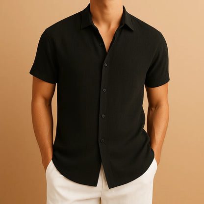 Men's Modern Casual Shirt with Refined Design