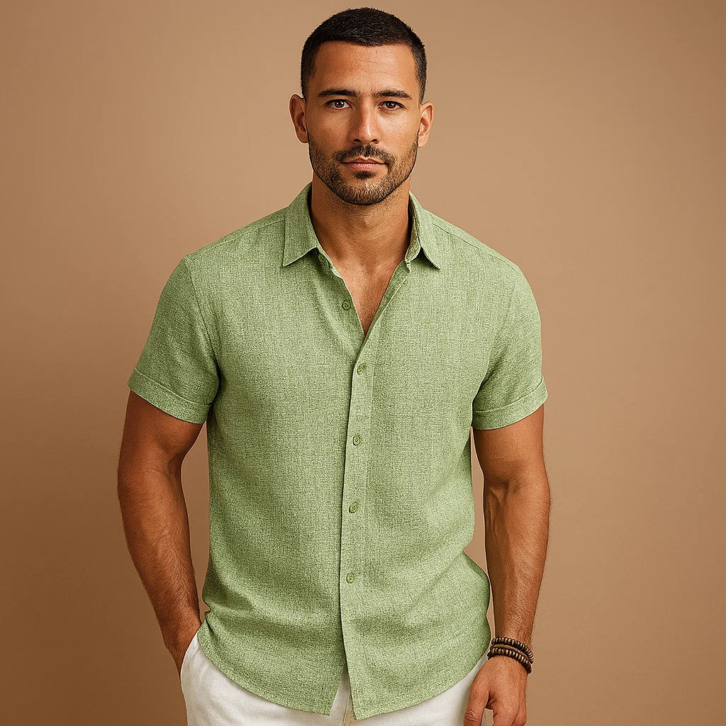 Men's Modern Casual Shirt with Refined Design