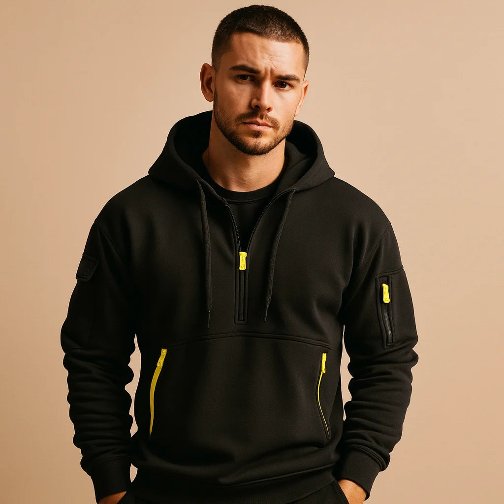 Men's Modern Fit Hoodie - Comfortable Sweatshirt for Everyday Wear