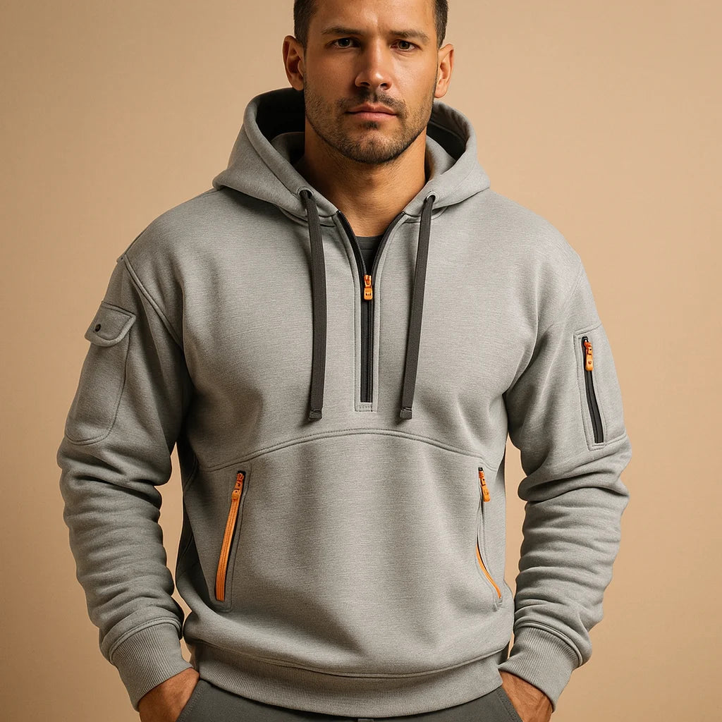 Men's Modern Fit Hoodie - Comfortable Sweatshirt for Everyday Wear