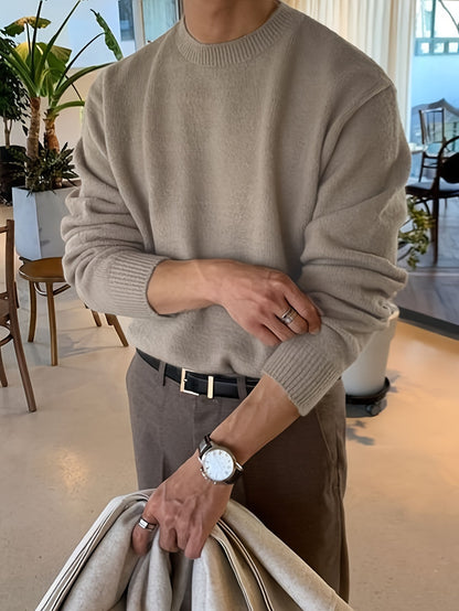Men's Modern Slim-Fit Sweater