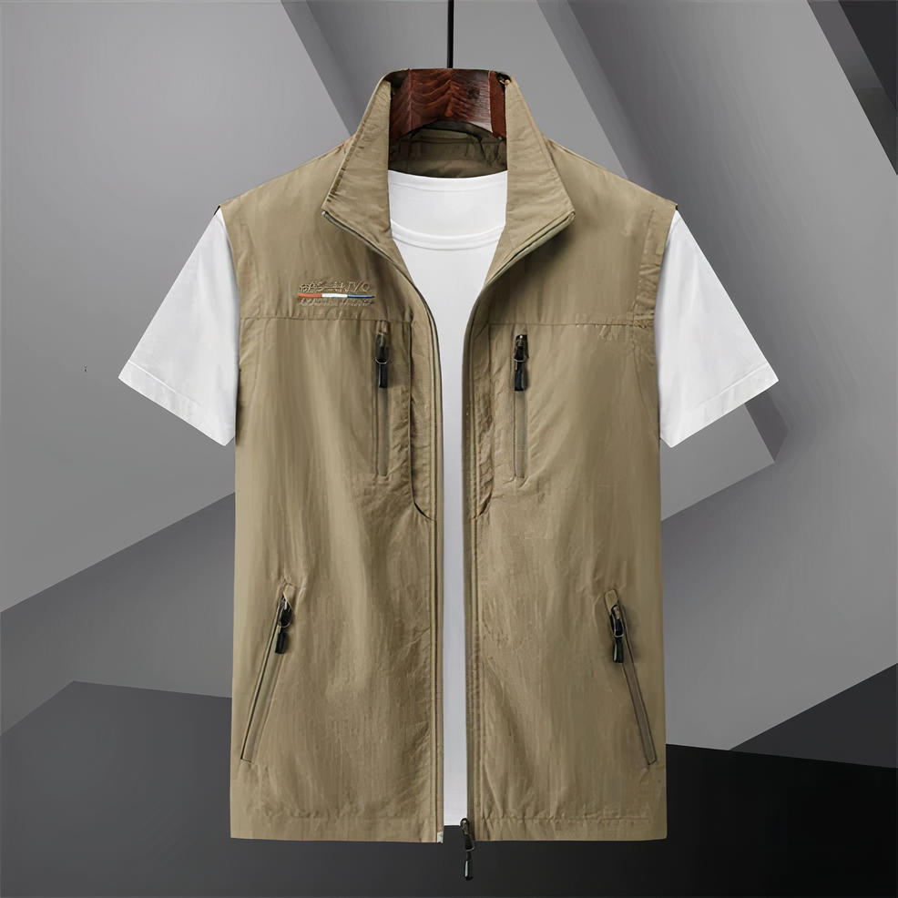 Men's Multi-Pocket Spring Vest