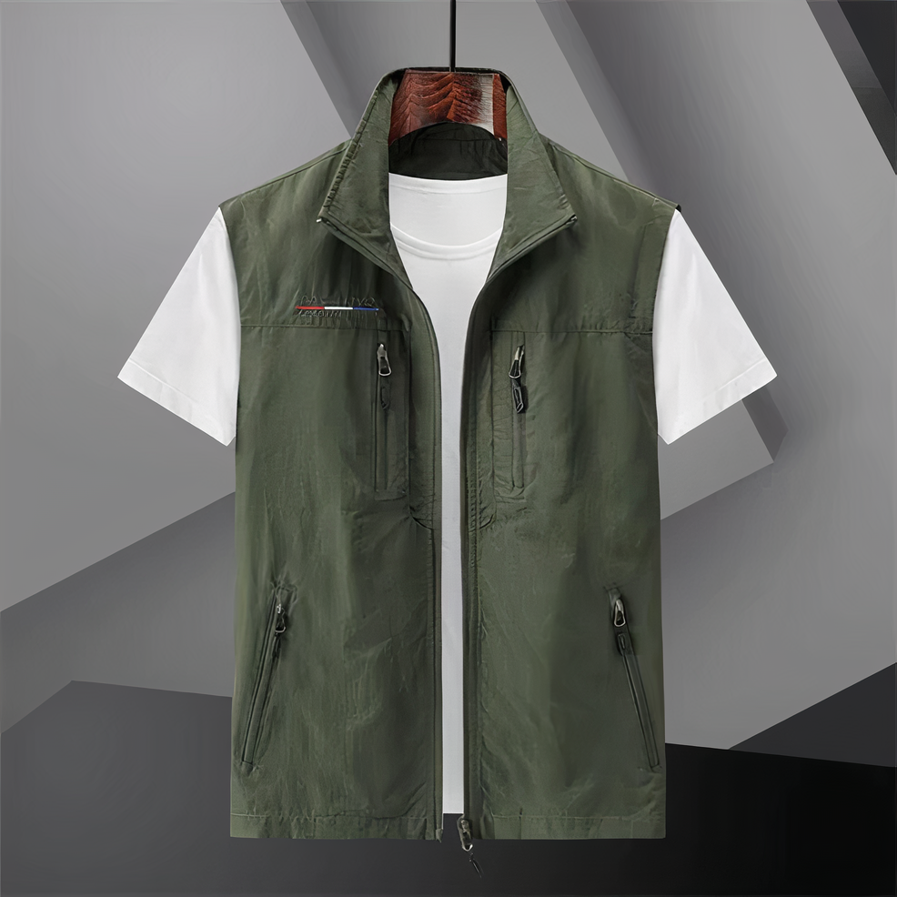 Men's Multi-Pocket Spring Vest
