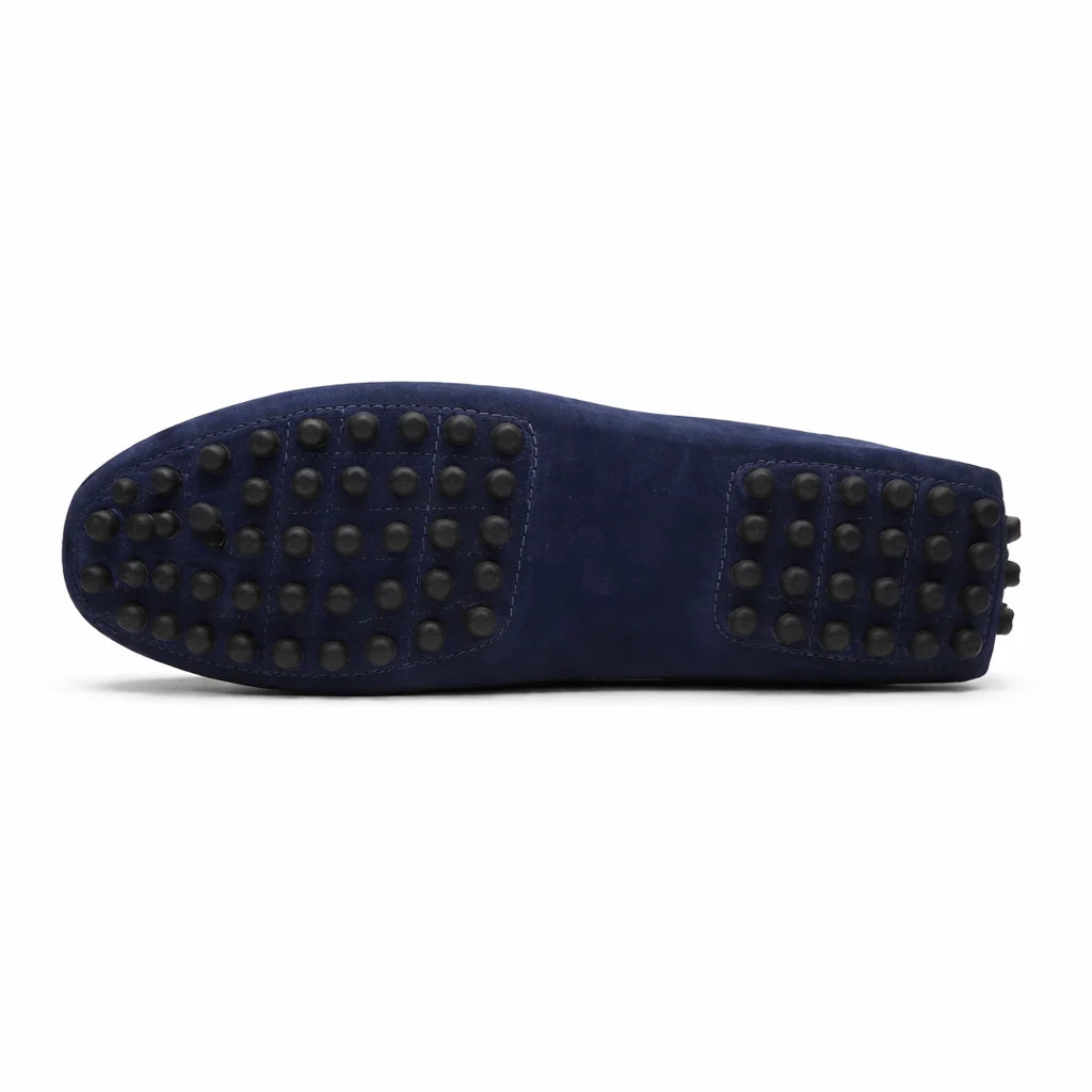 Men's Nubuck Leather Loafers for Casual Wear