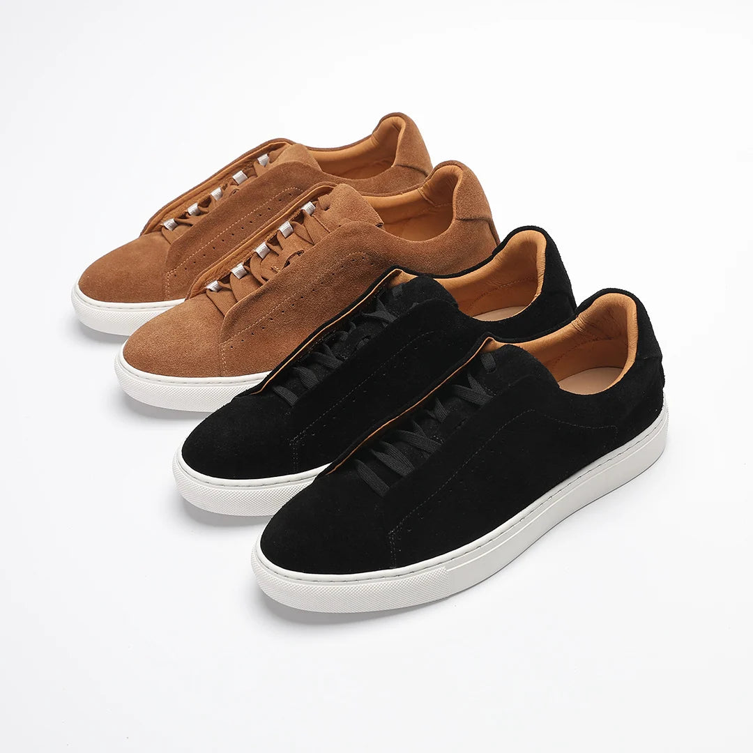 Men's Nubuck Leather Monza Sneaker