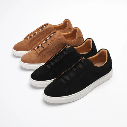 Men's Nubuck Leather Monza Sneaker