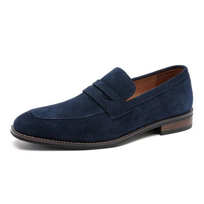 Men's Nubuck Leather Riviera Loafers