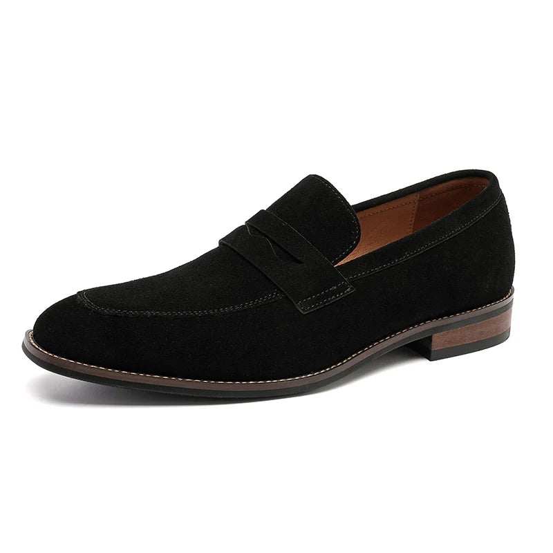 Men's Nubuck Leather Riviera Loafers
