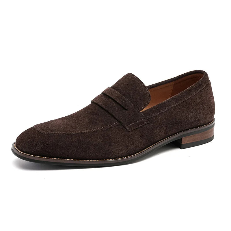 Men's Nubuck Leather Riviera Loafers