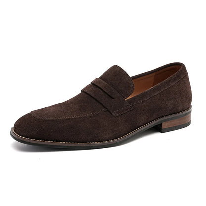 Men's Nubuck Leather Riviera Loafers