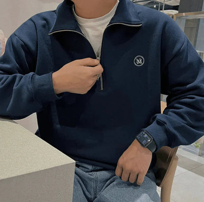 Men's Organic Zip Cardigan