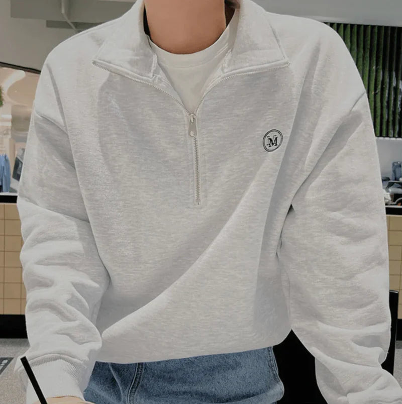 Men's Organic Zip Cardigan